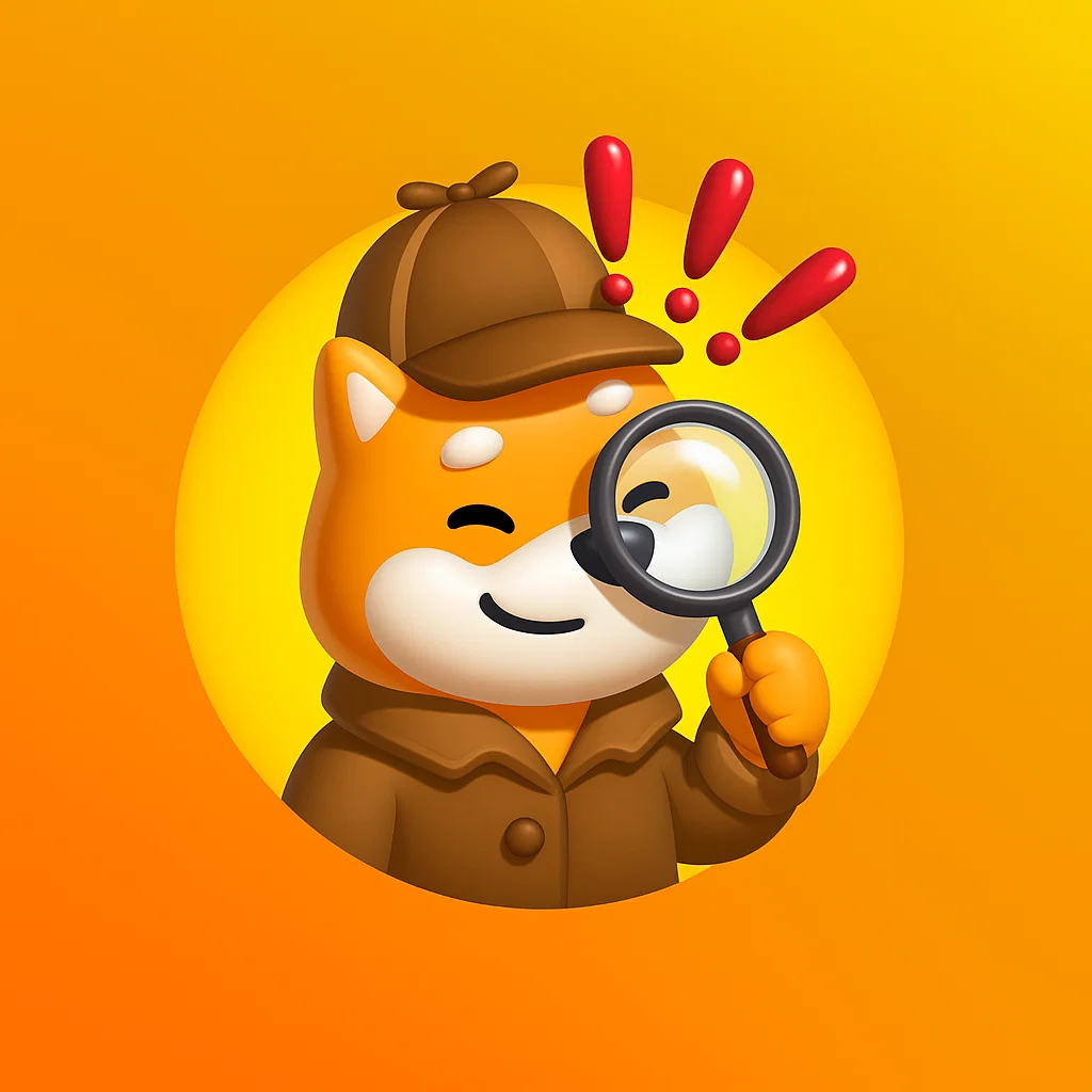 BonkGate Detective Logo